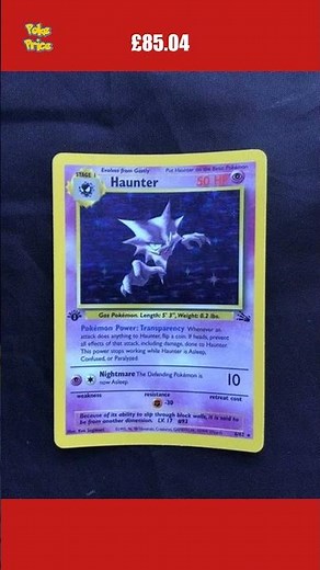 🔥 Rare Haunter sold for £85.04 😳 #pokemon