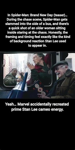 Would This Bus Scene Have Been a Perfect Stan Lee Cameo Moment?