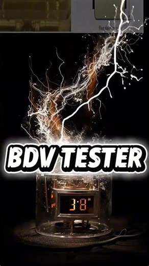 TRANSFORMER OIL BDV TEST / Circuit Guru / 3D Animation Electrical ⚡#shorts #electrical #transformer
