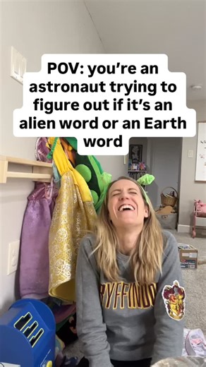 Kayla, M.S. | Early Learning & Reading Readiness on Instagram: "Trick: Play Alien Words! Pretend you’re an alien who speaks very slowly, sound by sound: “/c/ … /a/ … /t/” Your astronaut friend blends the sounds and decides if it’s an Earth word (“cat”) or a silly alien word (“zorg”). Treat: This game strengthens phonemic awareness (the ability to hear and blend sounds), a key skill for becoming a confident reader (Ehri et al., 2001). Follow for more games that turn play into strong readers #lear