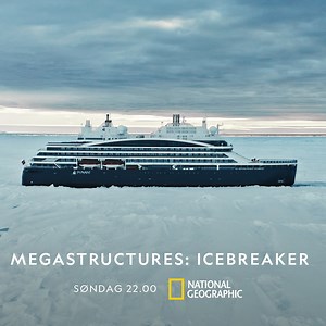Hvordan bygges den mest innovative isbryteren, som også er et mobilt forskningslaboratorium? Få svaret i den spennende dokumentaren Megastructures: Icebreaker - søndag kl. 22 på National Geographic. | National Geographic