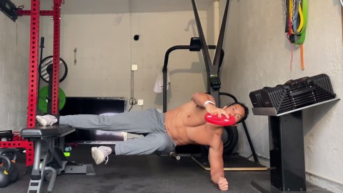 Eb and Swole: Copenhagen Plank Delt Raise
