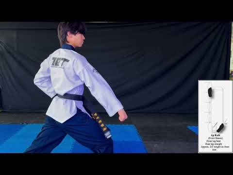 Poomsae Basic 1 (All 20 Steps) | NB Taekwondo Chandler, AZ