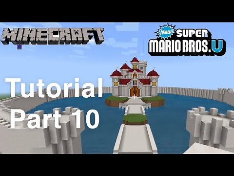 Minecraft: Peaches Castle Tutorial: Part 10