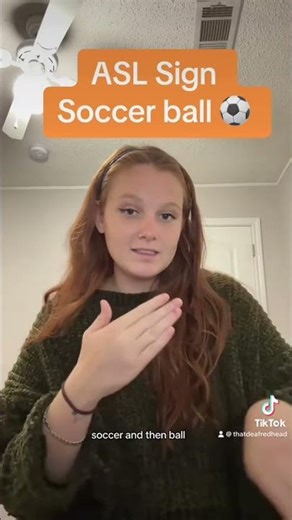 Learn How To Sign Soccer Ball in ASL for Beginners | American Sign Language #shorts