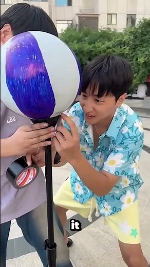 What happens if you explode a ball full of powder?