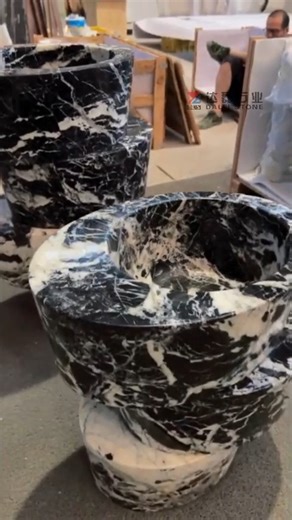 49K views · 352 reactions | Noir Grand Antique Marble Pedestal Sink Special Design Bathroom Wash Basin Our marble pedstal sink could be customized with any other requested dimension or color.welcom to contact for more details. inquiry@daleistone.com https://www.daleimarble.com/ #marble #sink #washbasin #Bulgariblack #bathroom #bathroomdesign #interiordesign #basin #design #homedecor #interior #architecture #vanity #accessories #DL #reels | DaleiStone-Products | Facebook