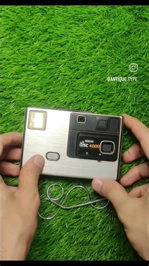 Kodak Disc 4000 Film Camera from the 1980s, for Sell Contact on Instagram or Contact +923245128282..