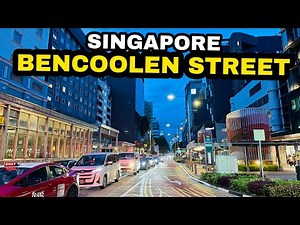 Singapore Walking Tour 🇸🇬 | Bencoolen Street to Bugis & Suntec City in Stunning 4K (2026)