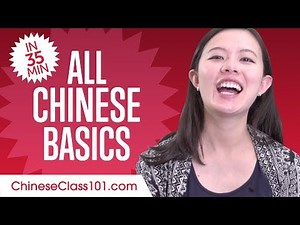 Learn Chinese in 35 Minutes - ALL Basics Every Beginners Need