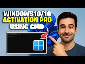How to Activate Windows 11/10 Pro Using CMD