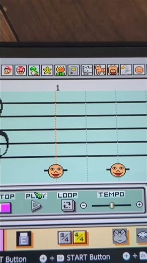 Nintendo Mario Paint......I made a song #youtube #youtubeshorts #nintendo #mario