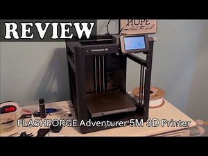 FLASHFORGE Adventurer 5M 3D Printer Review - Is It Worth It?