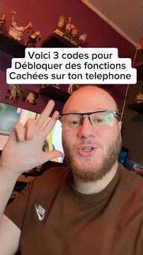 3 codes permettant de débloquer des fonctions cachées #astuces #astucesiphone #iphone #apple