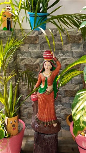 Beautiful garden setup in small space #diygardening #shorts #gardeningideas #gardentour