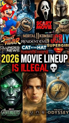 Upcoming Movies 2026 The Complete List
