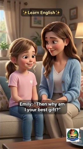 Slow English Conversation for Beginners | Emily & Mom’s Sweet Family Story | Learn English