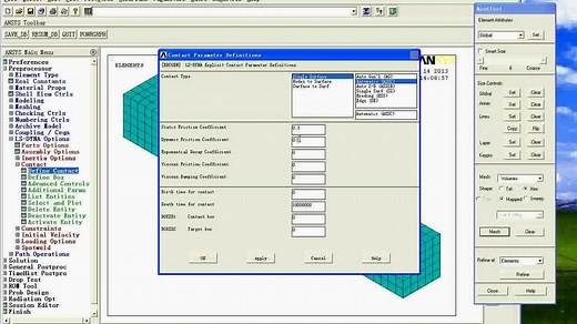 Workbench LS-DYNA显式结构动力学视频教程