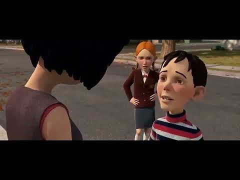 Monster House (2006) Zee talking about the House looks like a Monster