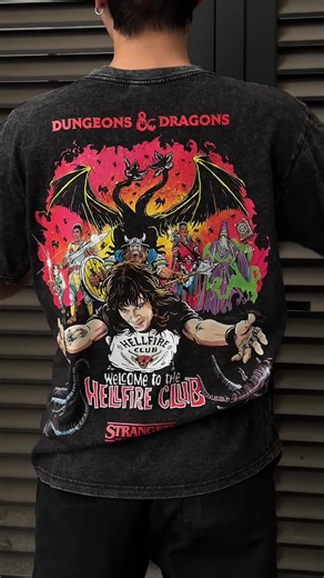 Every light flicker means run #HellfireClub#Streetwear#FY#StrangerThings5#EddieMunson