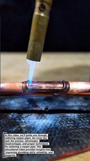Copper Pipe Welding - Educational Installation