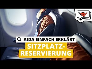 Sitzplatzreservierung | AIDA einfach erklärt 💡
