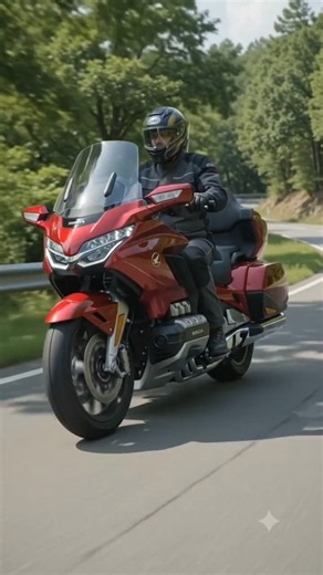 Honda Gold Wing Full Build 🔥 | From Bare Frame to Legendary Touring Motorcycle 🏍️⚙️#shorts