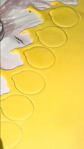How to shape lemon shortbread cookies 🍋