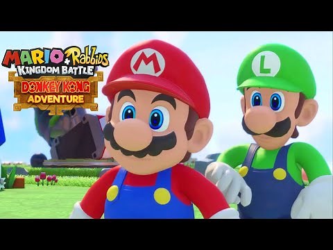Mario + Rabbids Kingdom Battle: Donkey Kong Adventure - Full Game Walkthrough