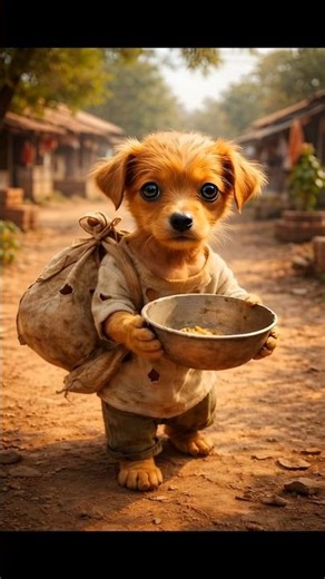 No one would feed the puppy that begged. #shorts #foryou