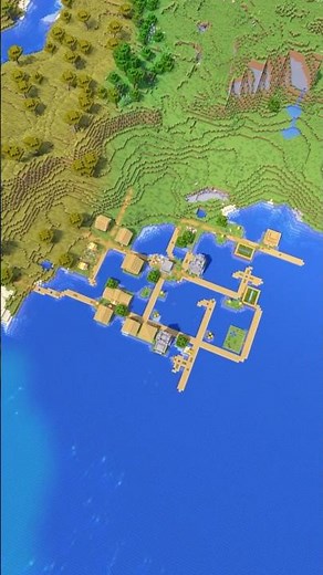 Minecraft Coastal Village Seed!