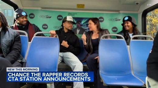 Chance the Rapper teams up with CTA to voice station announcements