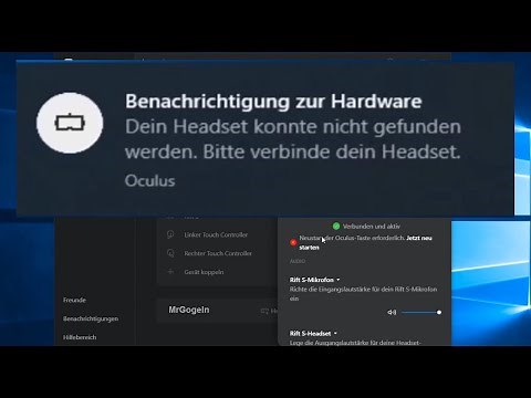 [gelöst] Oculus Rift S Headset immer wieder verbinden. USB / DP Verbindungsprobleme.