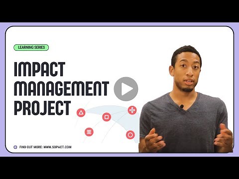 Impact Management Project : Five Dimensions Of Impact