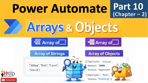 Power Automate Arrays vs Objects Explained | Hemant Joshi posted on the topic | LinkedIn