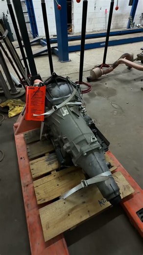 SILVERADO GETTING A NEW TRANSMISSION TODAY #chevy #silverado #chevytruck #transmission