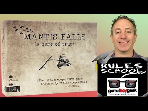 How to Play Mantis Falls (Rules School) with the Game Boy Geek