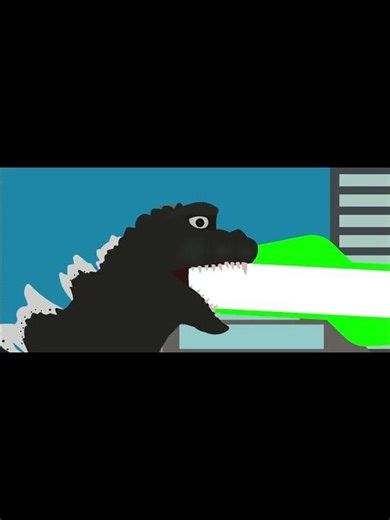 #godzilla vs #mechagodzilla #animation on #sticknodes #kaiju #toho #tokusatsu