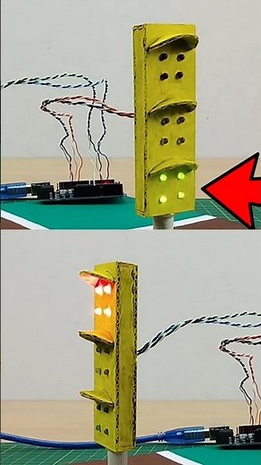 🚦 Double Traffic Light: Step by step with Arduino #trafficlight #arduino