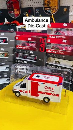 #ambulance #diecast #instocknow✅❤️ #ရန်ကုန်မြို့ကပါ😊😊😊 #myanmartiktok #pfy #unboxing