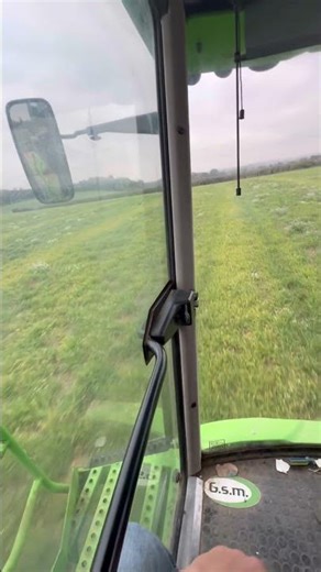 Spraying roundup with the GRIM sprayer