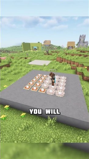 How to make a beautiful carpet in Minecraft #shorts