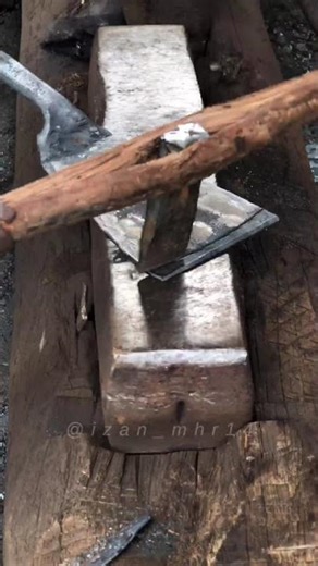 Spatula making process⚒️🔥 #blacksmithing #handmade #spatula #forging #craftsmanship #viral #fypシ