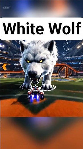 White Wolf Goal Explosion ⚪️ AI meets Rocket League