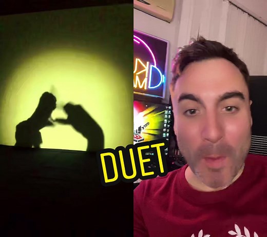 Shadow Puppet Duet Performance