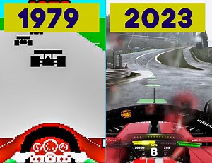 430K views · 9K reactions | F1 Evolution in Games 1979-2023 | RTX GAMER | Facebook