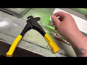Harbor freight rivet gun review and project update