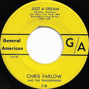 Chris Farlow & The Thunderbirds - Just A Dream