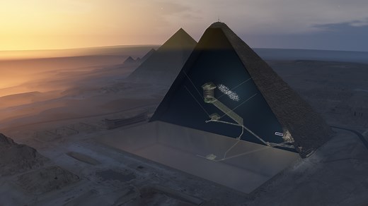 Ägypten: Forscher entdecken riesigen Hohlraum in der Cheops-Pyramide