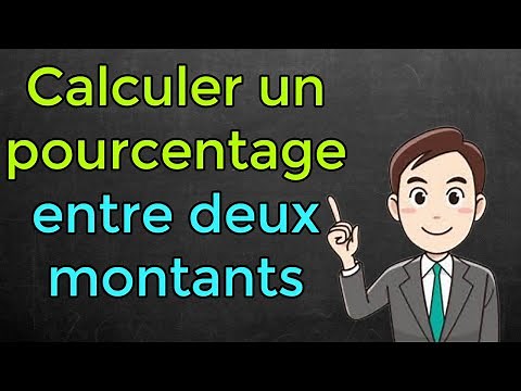 Comment calculer un pourcentage entre deux montants